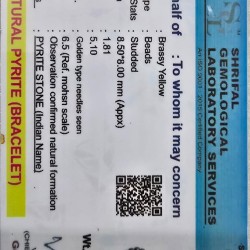 Natural Pyrite Stone Bracelet for Wealth, Confidence & Protection Natural Pyrite Stone Bracelet for Wealth, Confidence & Protection